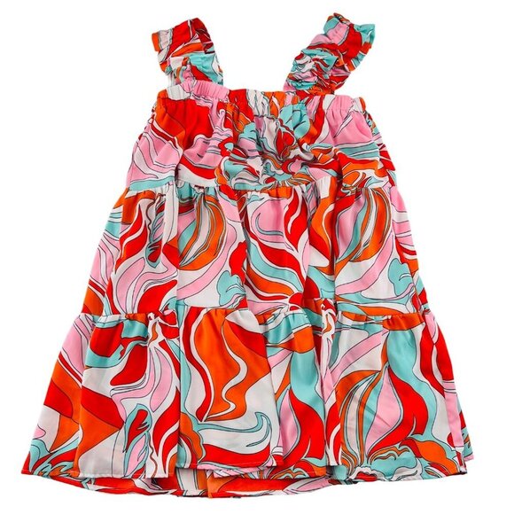 Entro Groovy Baby Tiered Women's Dress size Medium with Pockets - Picture 1 of 8